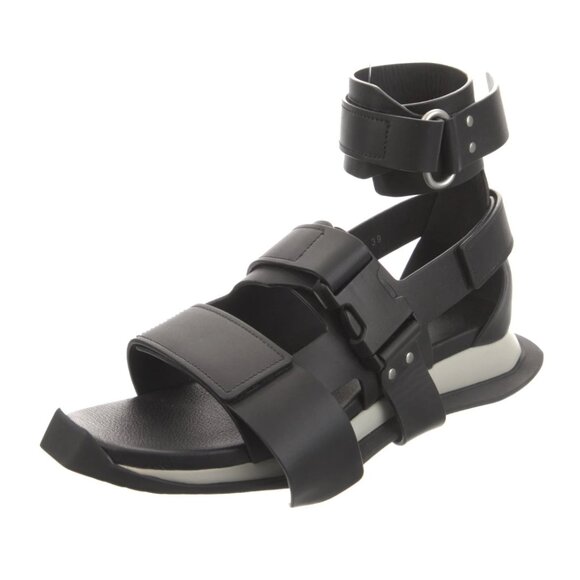 Rick Owens Leather Gladiator Sandals main image 5